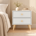 Impression Two Drawers Pedestal Folkstone Grey