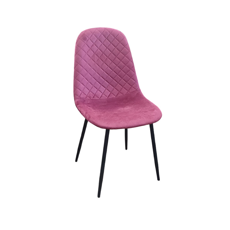 Hadley Dining Chair RED Velvet Fabric