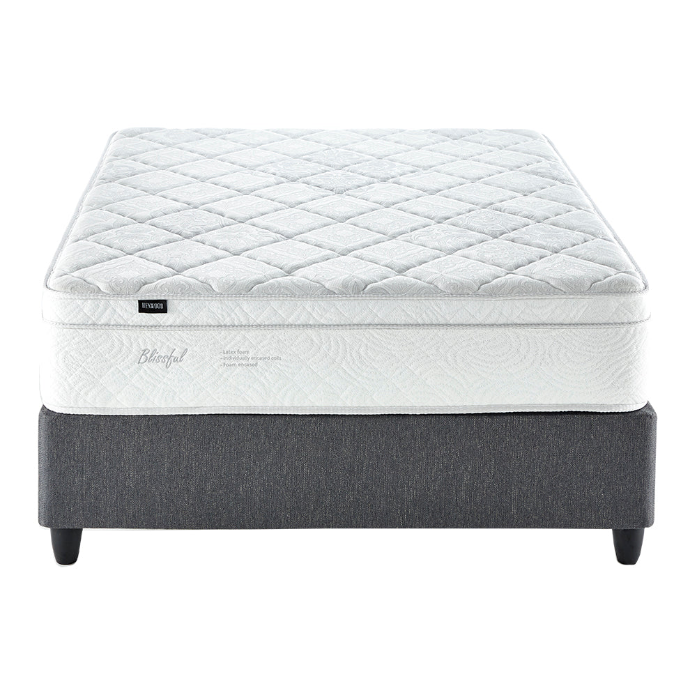 Henwood Blissfull Latex Plush Single Bed Set Extra Length
