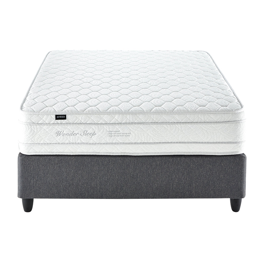 Henwood Woundersleep Medium Queen Mattress Extra Length