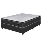 Hilton Pillow Top Medium Queen Bed Set Standard Length