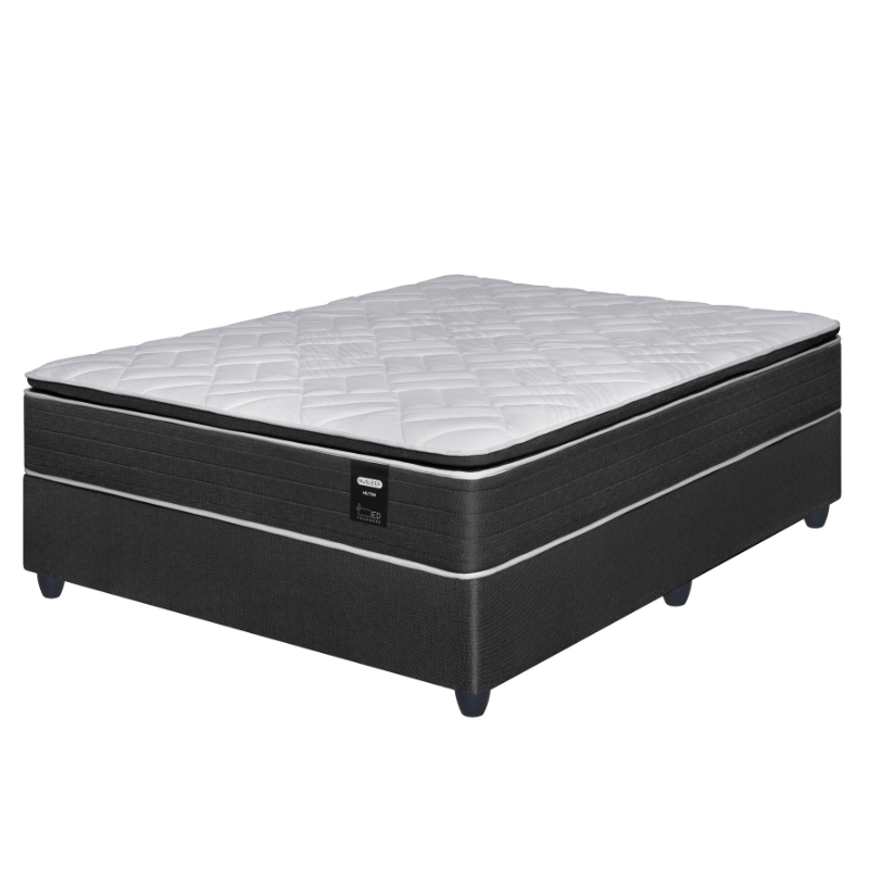 Hilton Pillow Top Medium Queen Bed Set Standard Length