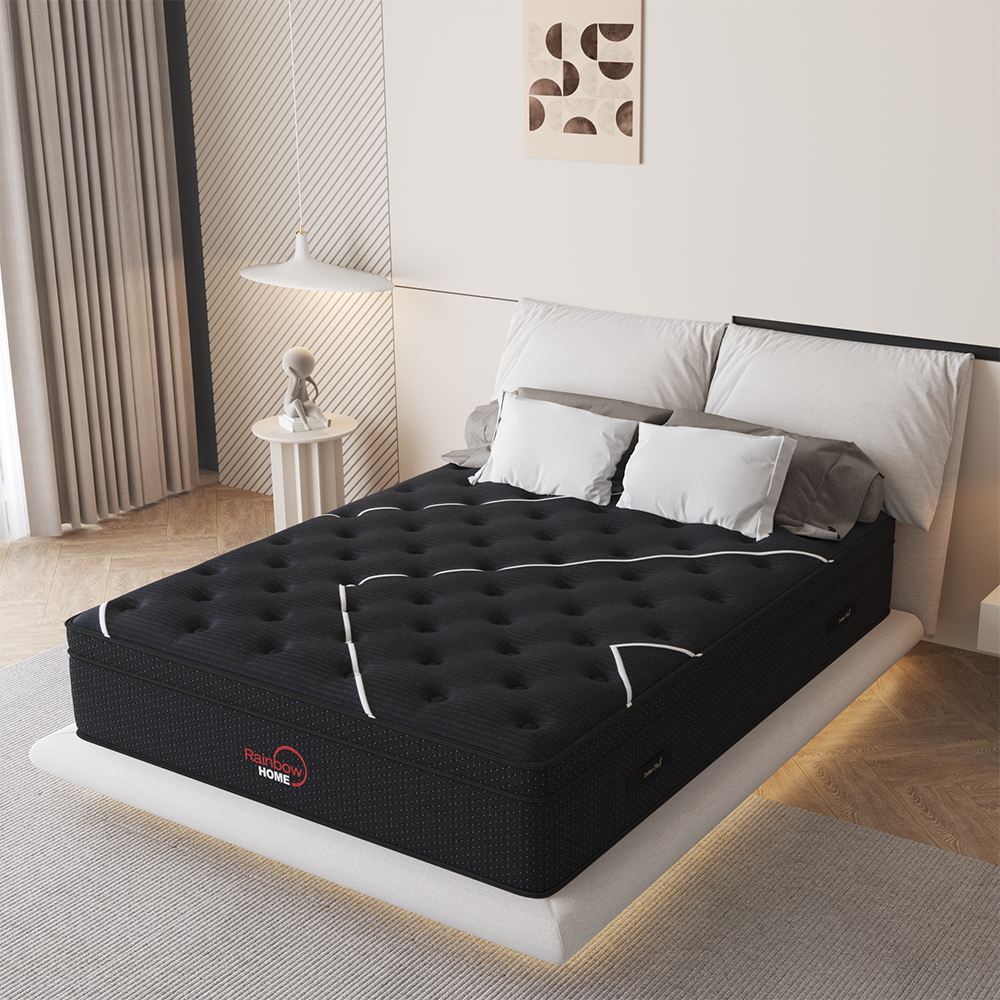 Hudson Pocket Spring Plush Queen Mattress Extra Length