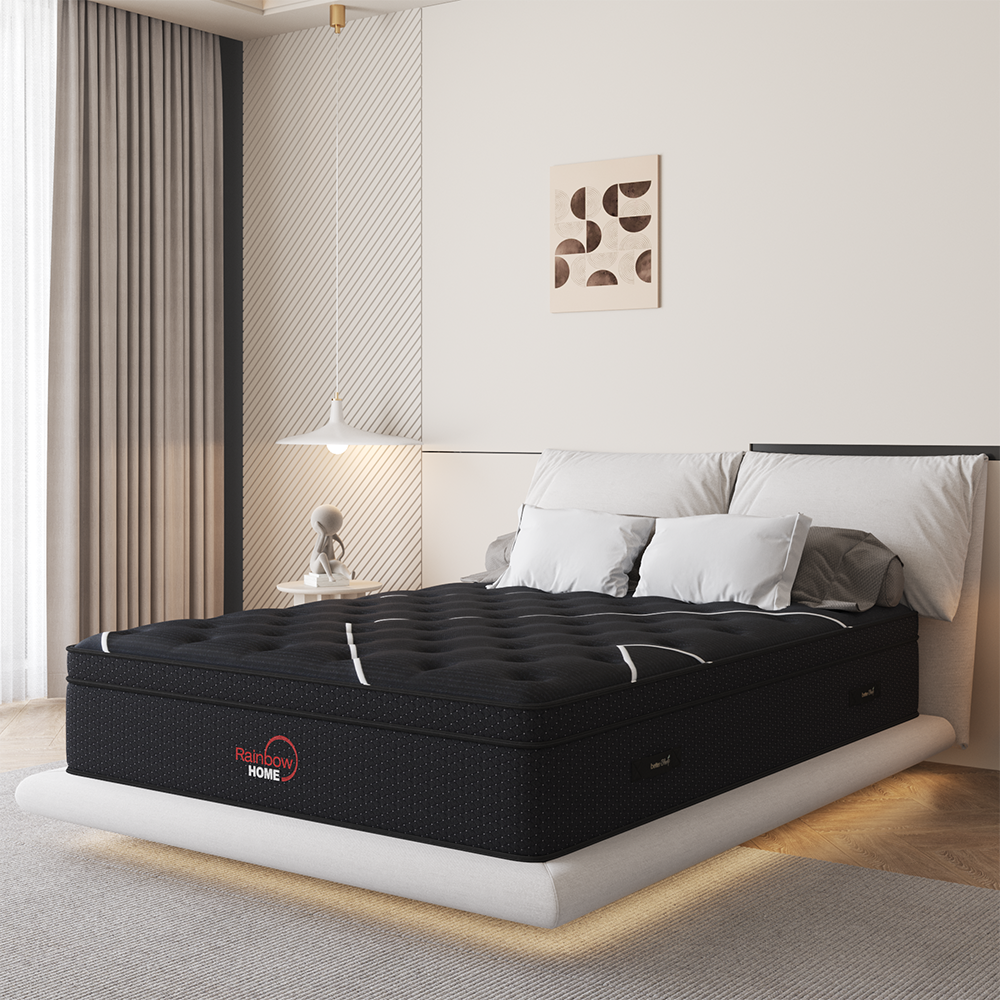 Hudson Pocket Spring Plush Queen Mattress Extra Length