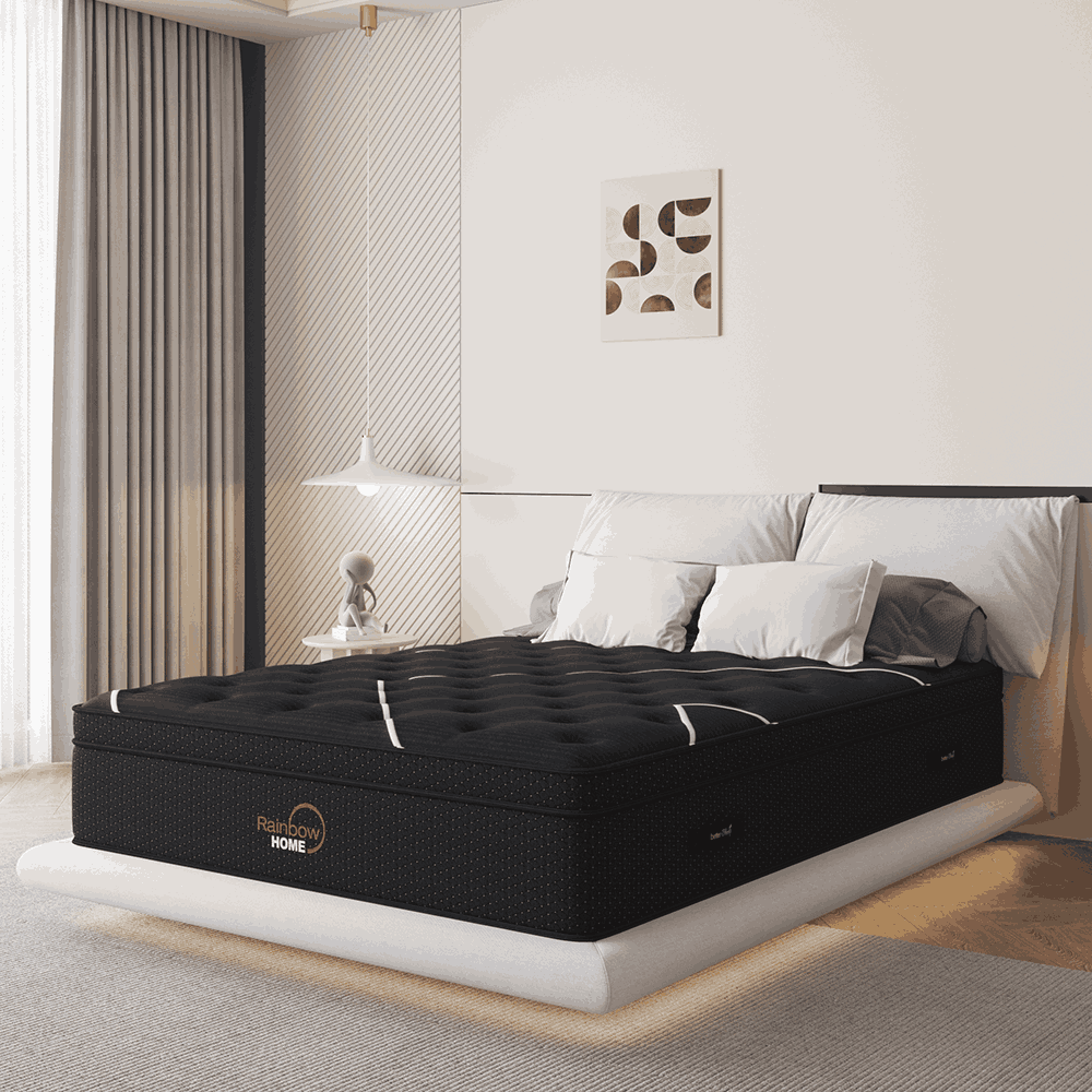 Hudson Pocket Spring Plush Queen Mattress Standard Length
