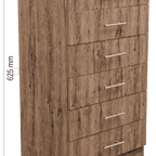 Lagos Rustic Birch Chest Drawer