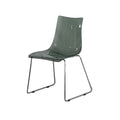 Lumi Dining Chair Polypropelene Transparent Grey