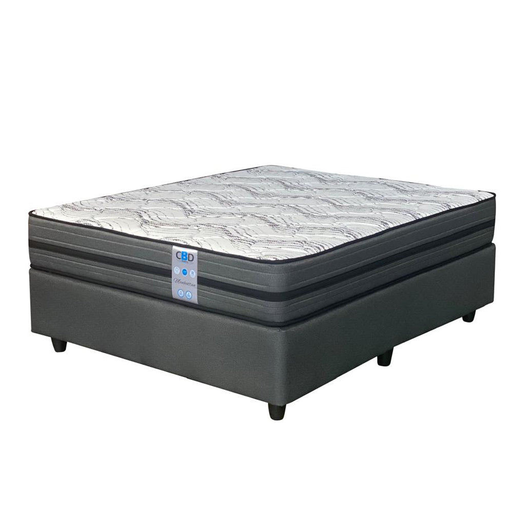 Manhattan Medium Double Bed Set Extra Length