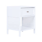 Maya One Draw Pedestal Birdeye White