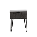 Milan Charcoal Pedestal