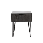Milan Charcoal Pedestal