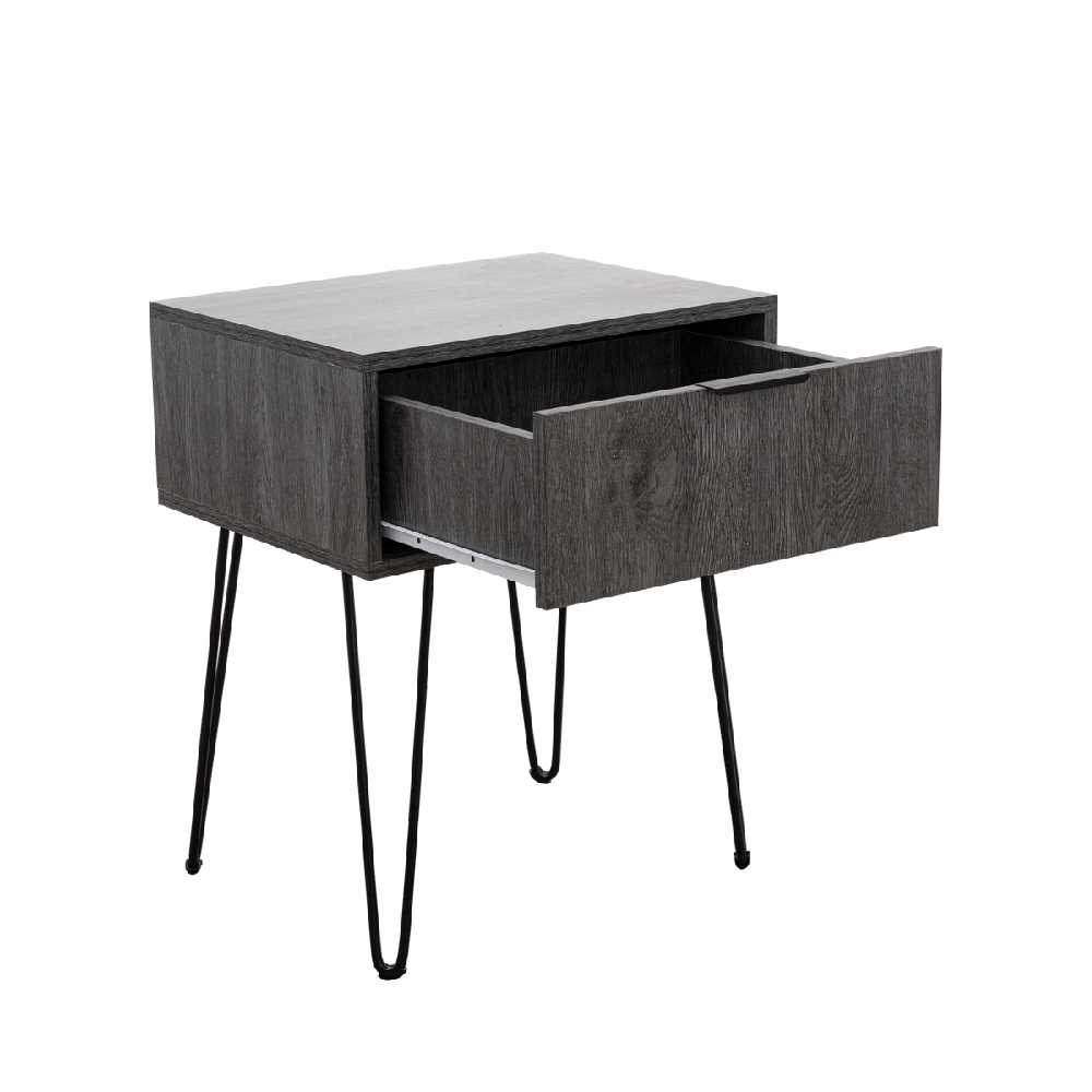 Milan Charcoal Pedestal