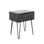 Milan Charcoal Pedestal