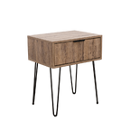 Milan Rustic Birch Pedestal