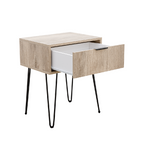 Milan Oak Pedestal