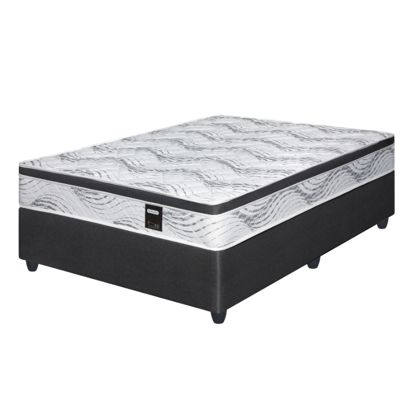 Milan Euro Top Firm Queen Bed Set Standard Length