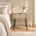 Milan Oak Pedestal