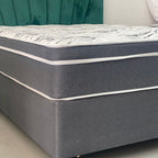Milan Euro Top Firm Queen Bed Set Standard Length