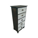 Ohio 5 Draw Pedestal Paulownia Wood