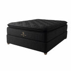 One Latex and Gel Memory Queen Bed Set Extra Length