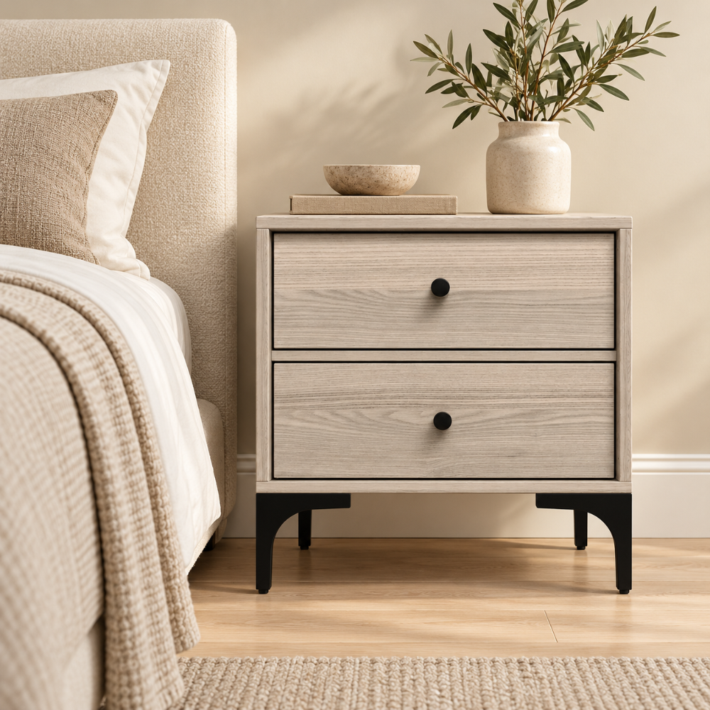 Mistbelt Two Drawers Pedestal Coimbra