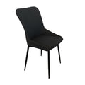 Paxton Dining Chair Dark Grey Fabric