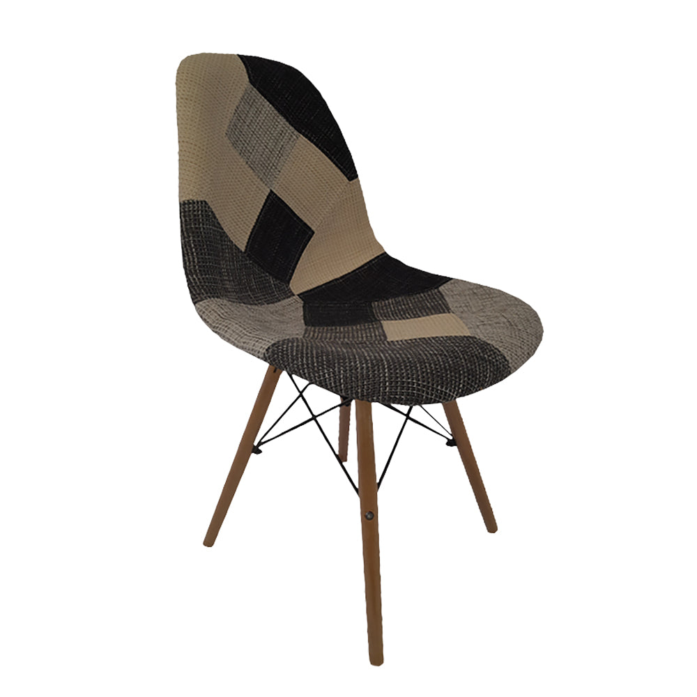 Peyton Dining Chair Patchwork Fabric