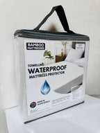PureRest Waterproof Toweling Deluxe King Standard Length Mattress Protectors