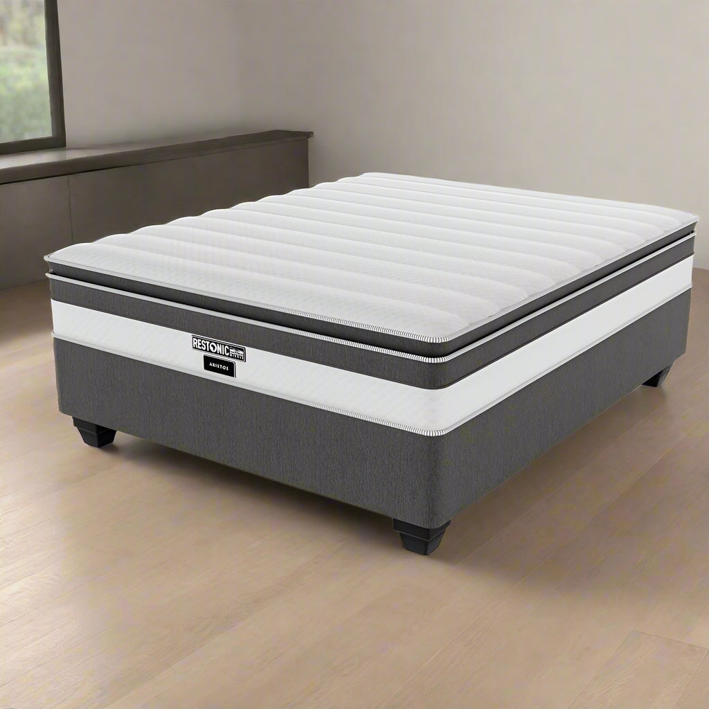 Restonic Rebalance Medium Single Bed Set Standard Length