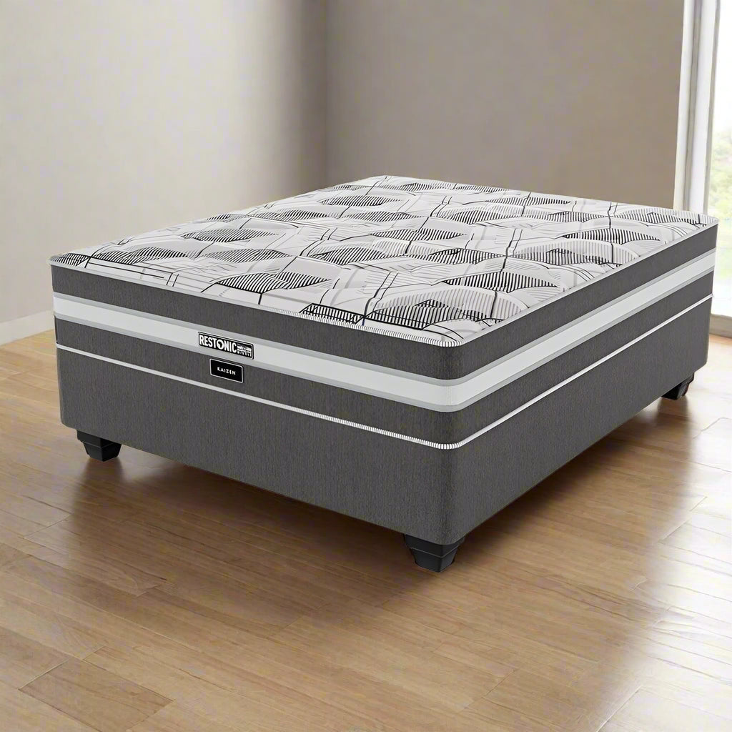 Restonic Kaizen Medium Single Bed Set Standard Length