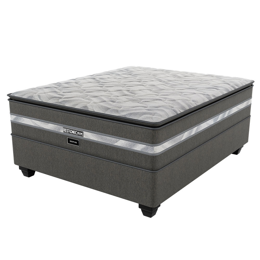 Restonic Respire Medium Single Bed Set Extra Length