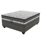 Restonic Respire Medium Queen Bed Set Extra Length