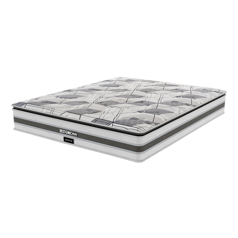 Restonic Solstice Plush King Mattress Extra Length