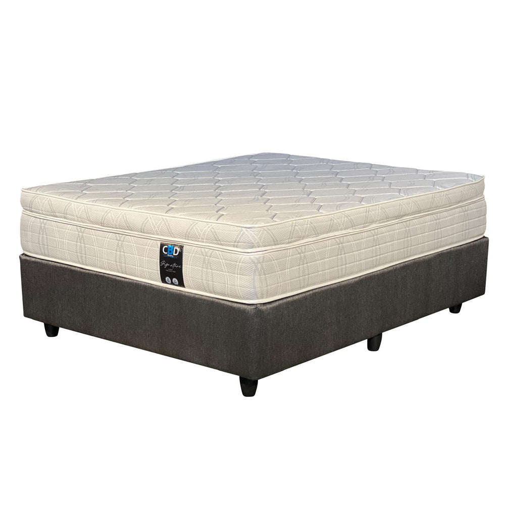 Royal Memory Plush King Bed Set Standard Length