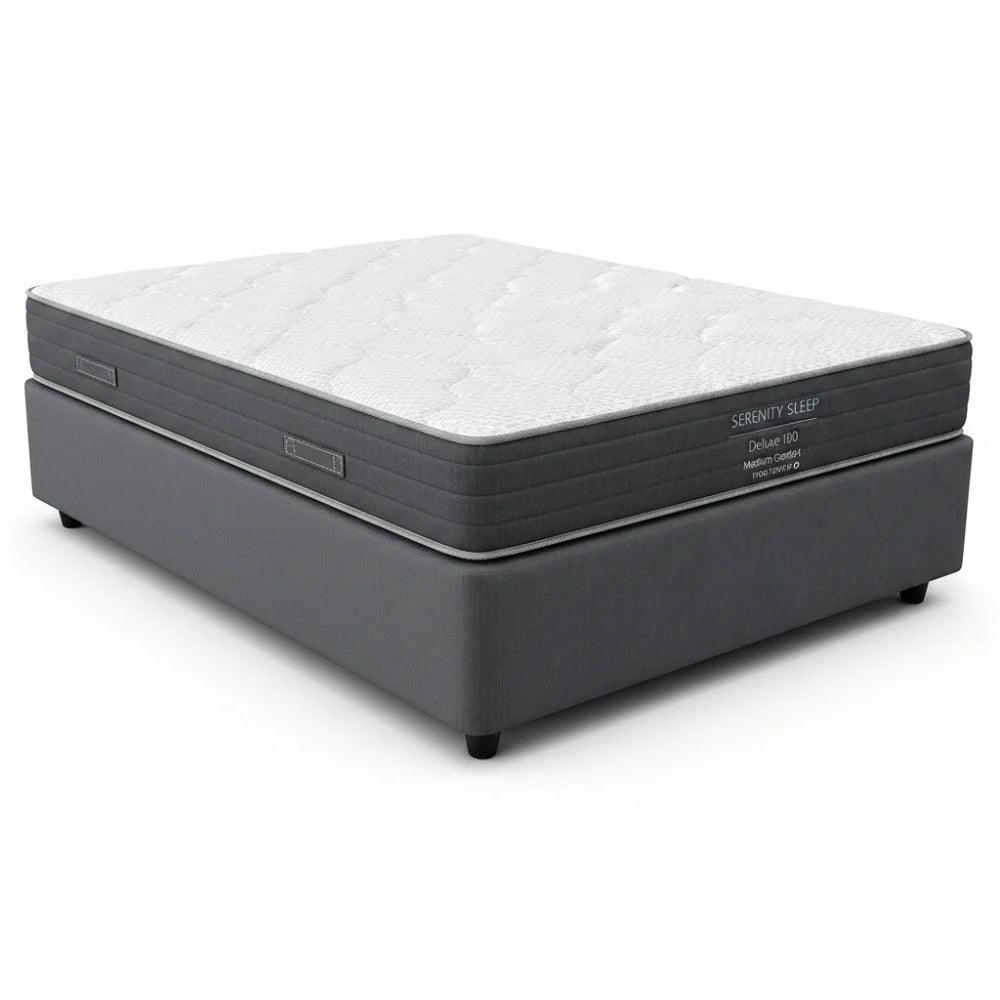 Serenity Sleep Medium Double Bed Set Standard Length