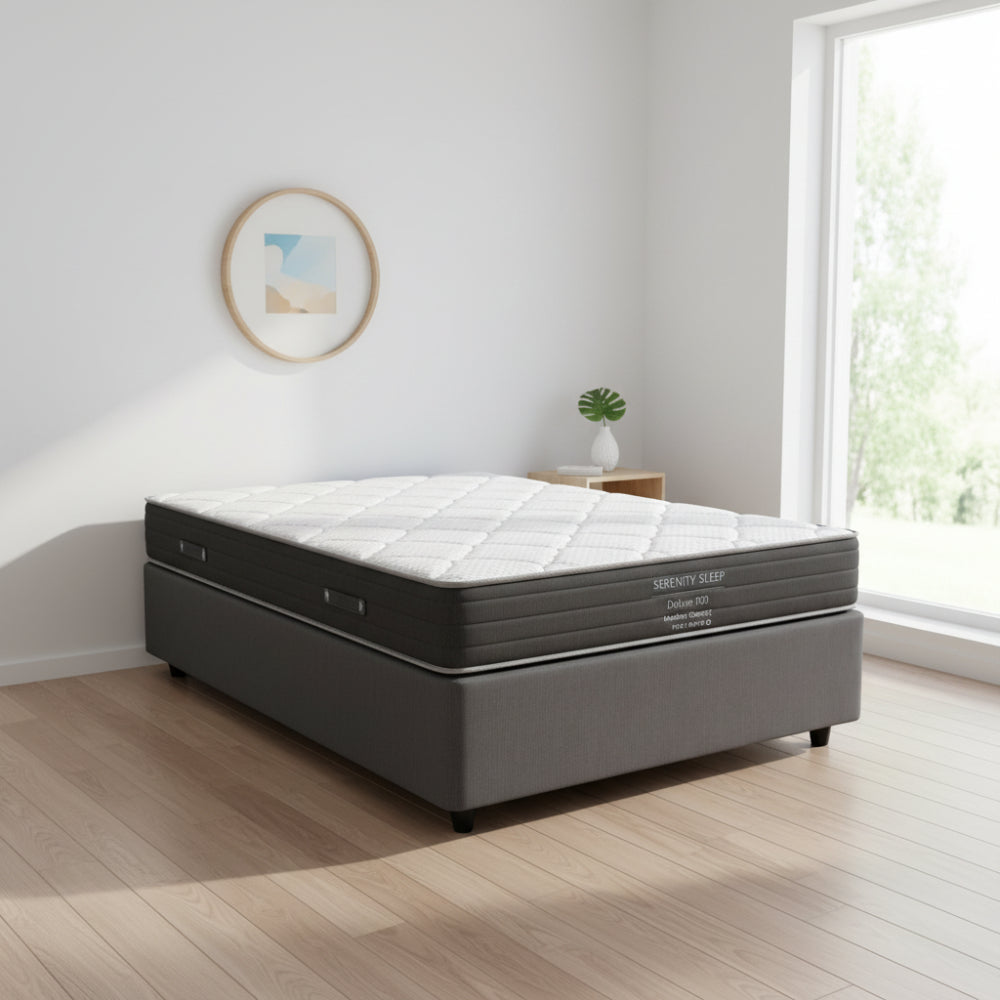 Serenity Sleep Medium Single Bed Set Standard Length