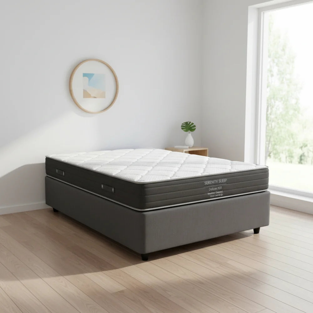Serenity Sleep Medium Double Bed Set Standard Length