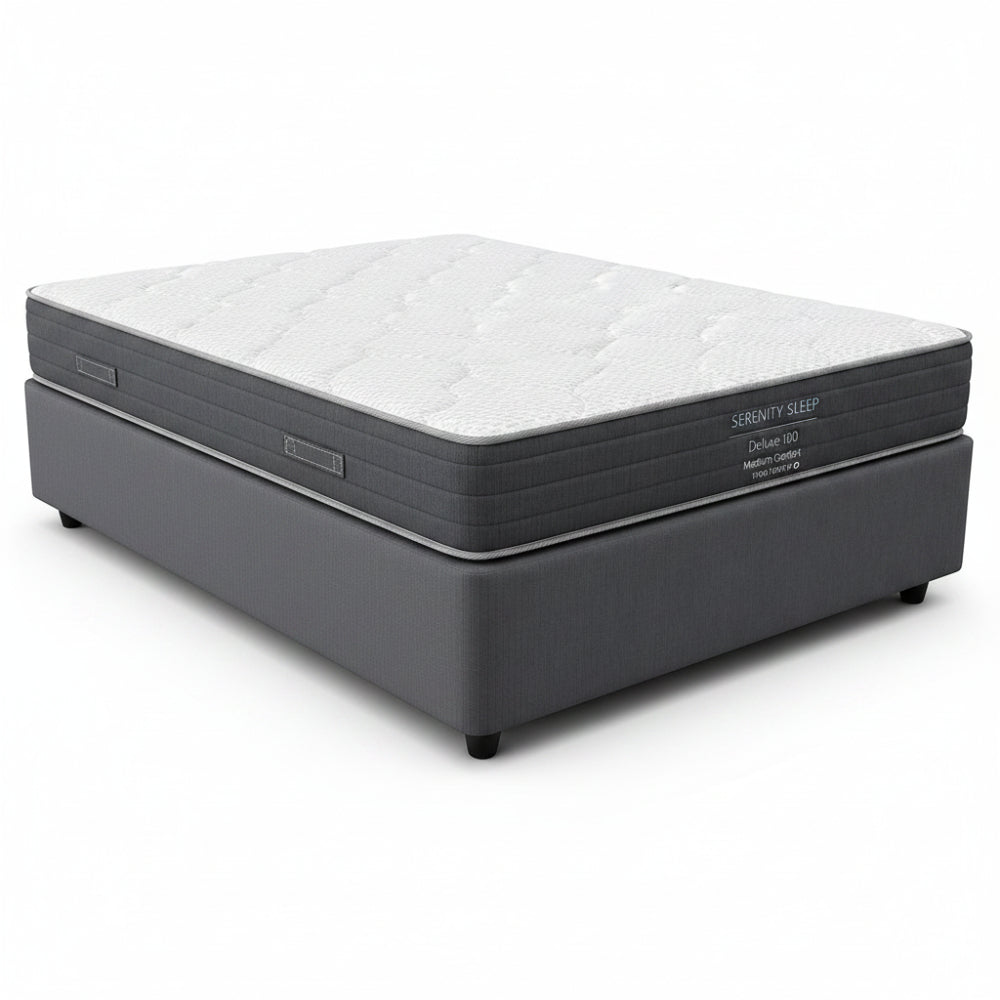 Serenity Sleep Medium Three Quarter Bed Set Standard Length