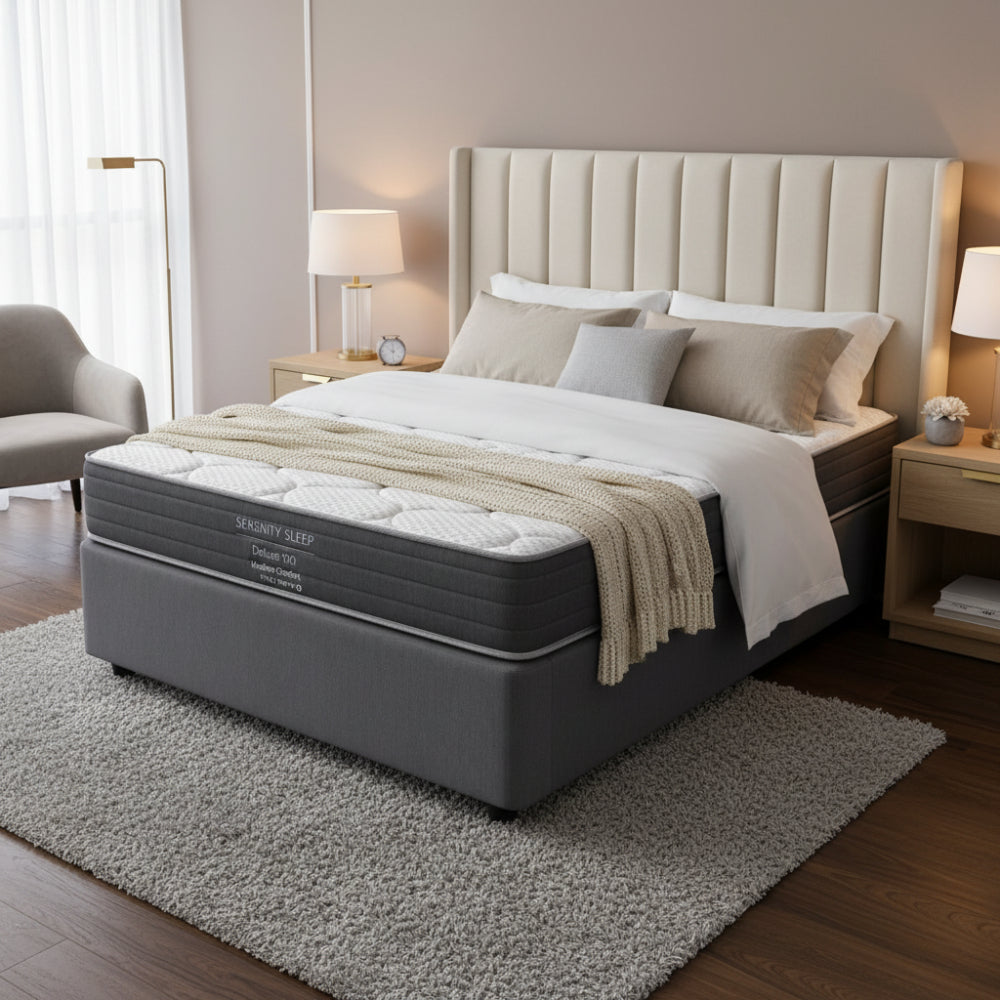 Serenity Sleep Medium Single Bed Set Standard Length