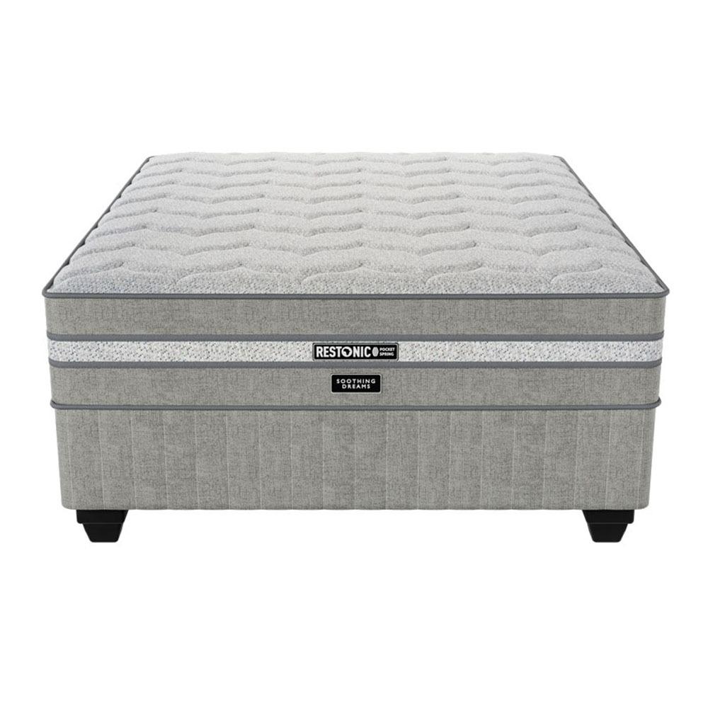 Restonic Soothing Dreams Medium King Mattress Extra Length