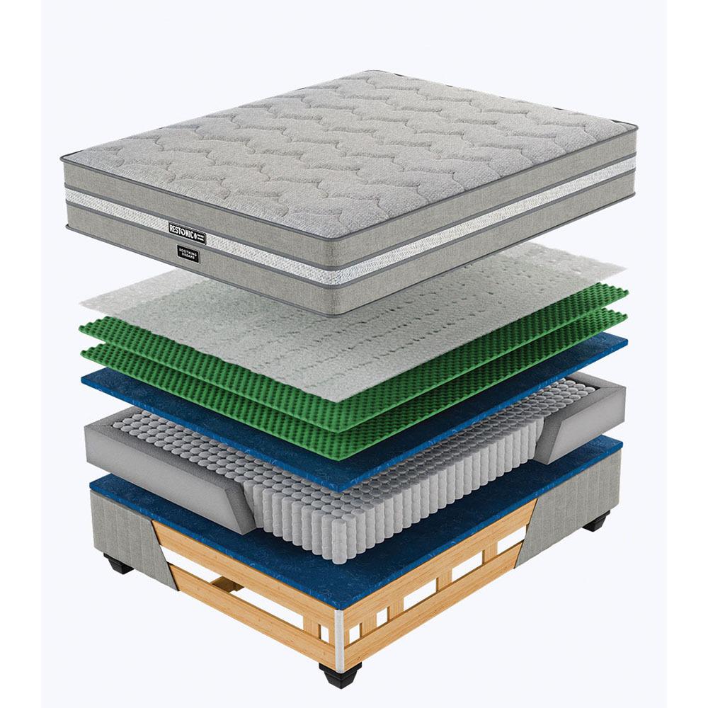 Restonic Soothing Dreams Medium King Mattress Extra Length