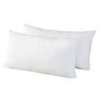 Pearl Fibre Twin Pack Plain Bag Pillow Standard Length