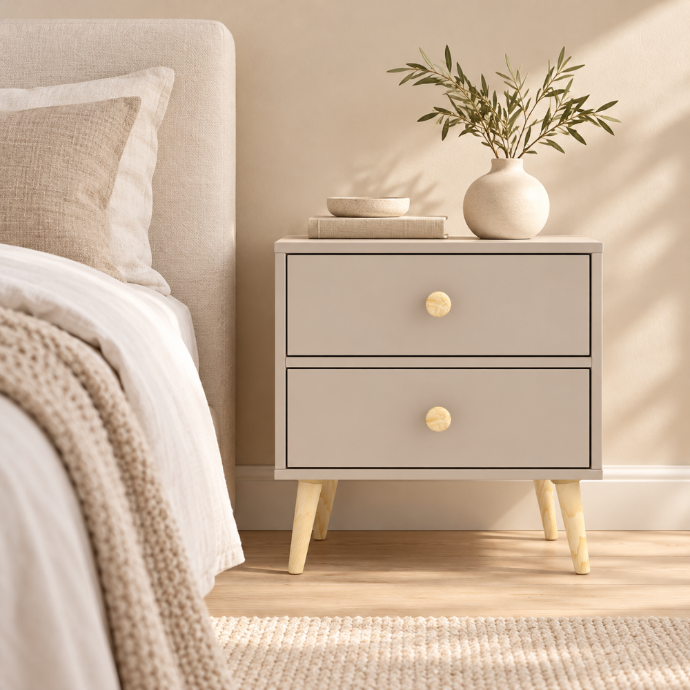 Impression Two Drawers Pedestal Congo