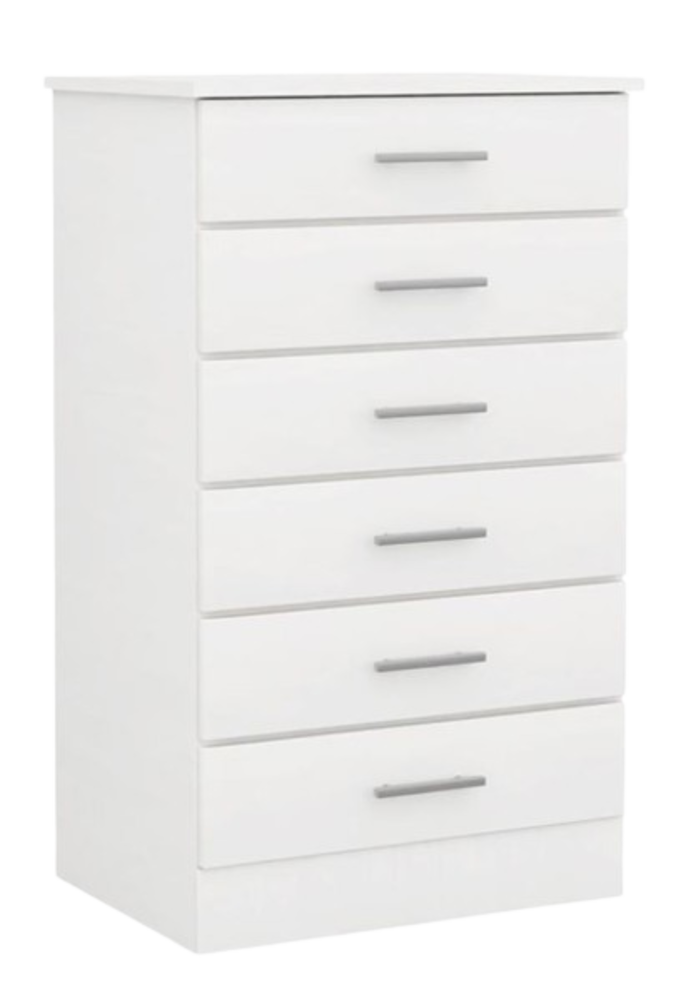 Lagos White Chest Drawer