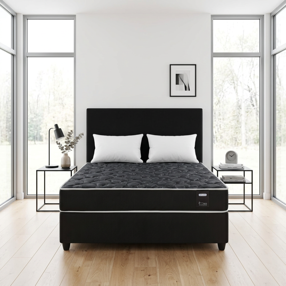 Nusleep Rest Easy Medium Double Bed Set Standard Length