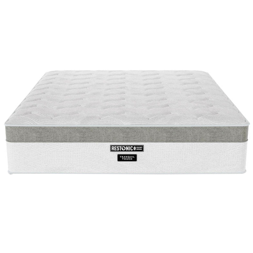 Restonic Tranquil Touch Medium Queen Mattress Extra Length