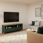 Dell Plasma Unit Black/Oak Finish