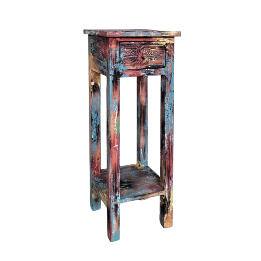 Marocco One Draw Pedestal Multi Colour