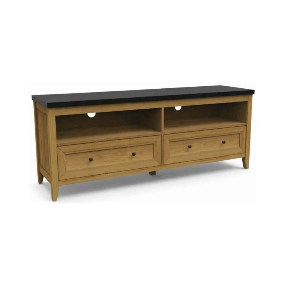 Dell Plasma Unit Black/Oak Finish