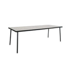 Sundby Patio Table Metal/Temp. Glass Top